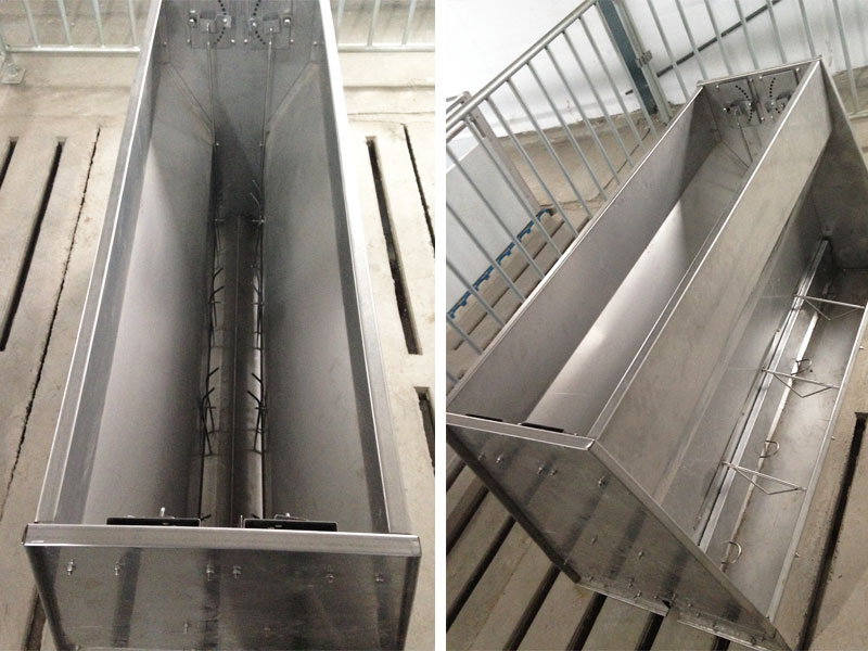 Double Sides Stainless Steel Feeder